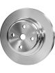 Proflow Water Pump Pulley, V-Belt, 1-Groove, Aluminium Polished Hol