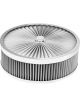 Proflow Air Filter Assembly Flow Top Round Stainless Steel 14in