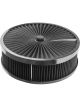 Proflow Air Filter Assembly Flow Top Round Black 14in. x 5in. S