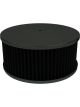 Proflow Air Filter Assembly Round 9in. x 2in., Black