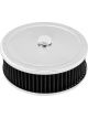 Proflow Air Filter Assembly Round 14in. x 2.5in., Chrome