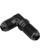 Proflow 90 Degree Adaptor AN Flare -06AN Bulkhead, Black