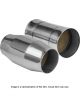 Proflow Catalytic Converter, Universal Stainless Steel Polished,