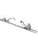 Proflow Throttle Cable Bracket, Billet Aluminium, Polished, Holley