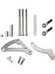 Proflow Alternator Bracket Kit, Aluminium, Polished, Water Pump Mo