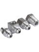 Proflow Gauge Adaptor Kit, AN4 Straight and 90 degree adaptor kit