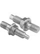 Proflow Turbocharger Studs, Hex Nuts, M8-1.25 x 45mm, Stainless St