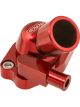 Proflow Water Neck, Billet Aluminium Swivel, Red Anodised, 45 Degr