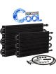 Proflow Transmission Fluid Cooler, Tube, Fin, black powder coated 7.