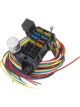 Proflow Wiring Harness, 8-Circuit, Dash Ignition, Fuse Block, Spade Fu