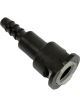 Proflow Fuel Line Connectors, Nylon 1/4in. Female QR Straight To 5