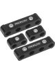Proflow Billet Aluminium Ignition Lead Wire Looms Black Suit 8.8mm