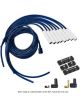 Proflow Spark Plug Pro Lead Wires, White Ceramic, Spiral Core, 8