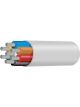 Tycab 4mm Seven Core Marine Cable with White Sheath 100M (23/0.32)