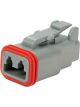 Deutsch Pack 10 Dt Series 2 Way Socket Connector