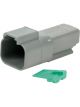 Deutsch Pack 1 Dt Series 2 Way Plug Connector Incl. Wedge