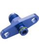 Proflow Fuel Rail Adaptor Fitting Aluminium 11mm To -06AN For Toyota /