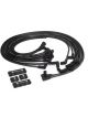 Proflow Spark Plug Pro Lead Wires Set, 8.8mm, Black, Black Boots