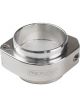 Proflow Tubing Coupler, HD Clamp Assembly, Aluminium, Silver Anodis