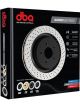 DBA 4000 Cross-Drilled Slotted Disc Brake Rotor (Single) 365mm
