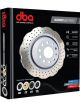DBA Rotor Cross-Drilled & Dimpled Silver 4000 Series