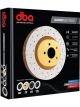 DBA 4000 Cross-Drilled Slotted Disc Brake Rotor (Single) 340mm