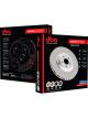 DBA Rotor T3 Slotted 5000 Series Clear