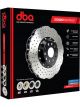 DBA Rotor Cross-Drilled & Dimpled WAVE 5000 Series Black