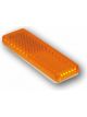 ARK Amber Reflex Reflector Self Adhesive 85mm X 22mm Adr Approved