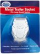 ARK 7 Pin Large Round Trailer Socket Metal Screws Washers & Nuts Blister Pack