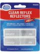 ARK Clear Reflex Reflector Self Adhesive 85mm X 22mm Adr Blister Pack of 2