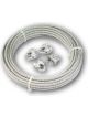 ARK Brake Cable 8M X 4mm Galvanised Wire Cable Blister Pack