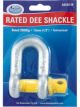 ARK D-Shackle 10mm 3/8 Galvanised 1000kg - Blister