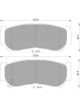 Bosch Brake Pads Rear Set
