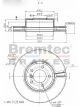 Bremtec Euro-Line Brake Rotor