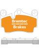 Bremtec Euro-Line Hd Brake Pads Set Porsche Cayenne -2 17