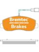Bremtec Pro-Line Brake Pads Set Renault Master Iv Sensor/Brembo