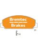 Bremtec Trans-Line Brake Pads Set Isuzu Nqr450 5.2Tdi 2008- Db2432