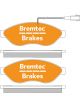 Bremtec Pro-Line Brake Pads Set Ducato (250) 120, 160 Multijet