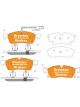 Bremtec Brake Pads Set For Maserati Levante 3.0V6 4Wd