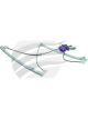Electric Life Power Window Regulator & Motor BMW X5 E53 99 10/06 Lhf Life