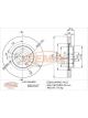 Fremax Brake Rotor (Pair) Front