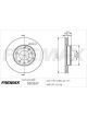 Fremax Brake Rotor (Pair) Front
