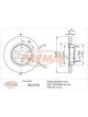 Fremax Brake Rotor (Pair) Front