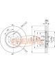 Fremax Brake Rotor (Pair) Front