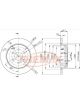 Fremax Brake Rotor (Pair) Rear