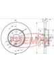 Fremax Brake Rotor (Pair) Front