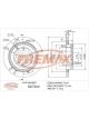 Fremax Brake Rotor (Pair) Rear