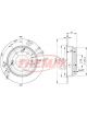 Fremax Brake Rotor (Pair) Rear