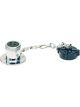 Hella Socket 4 Pin Polarised 12V 22A Chrome Plated Brass